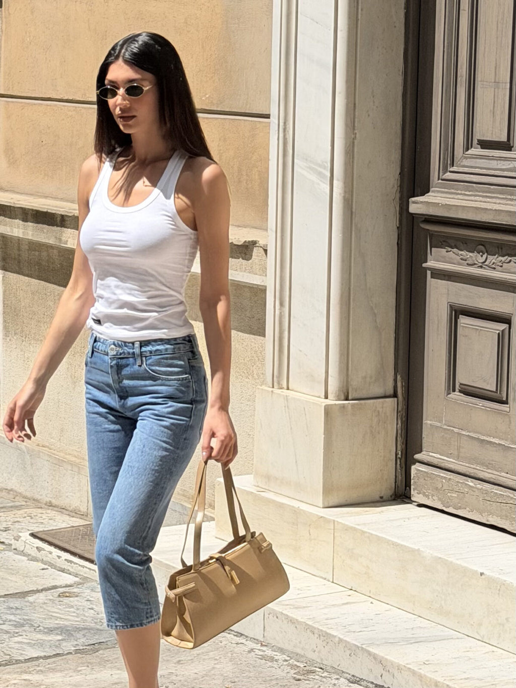 Nolah Etienne – Γυναικεία Τσάντα Ώμου | Beige (Μπεζ)