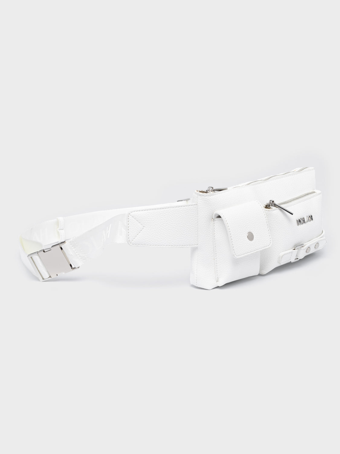 Nolah Kensighton White Silver Τσάντα Μέσης