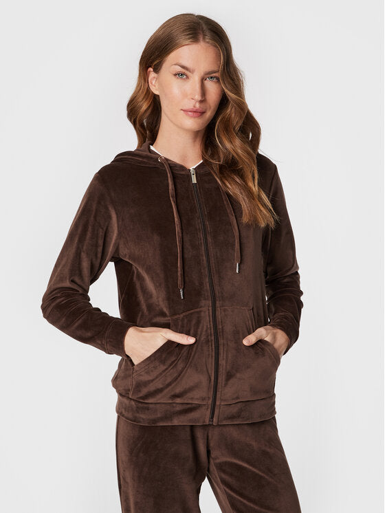 Be Young MitzaBY Velvet set - Java / Brown