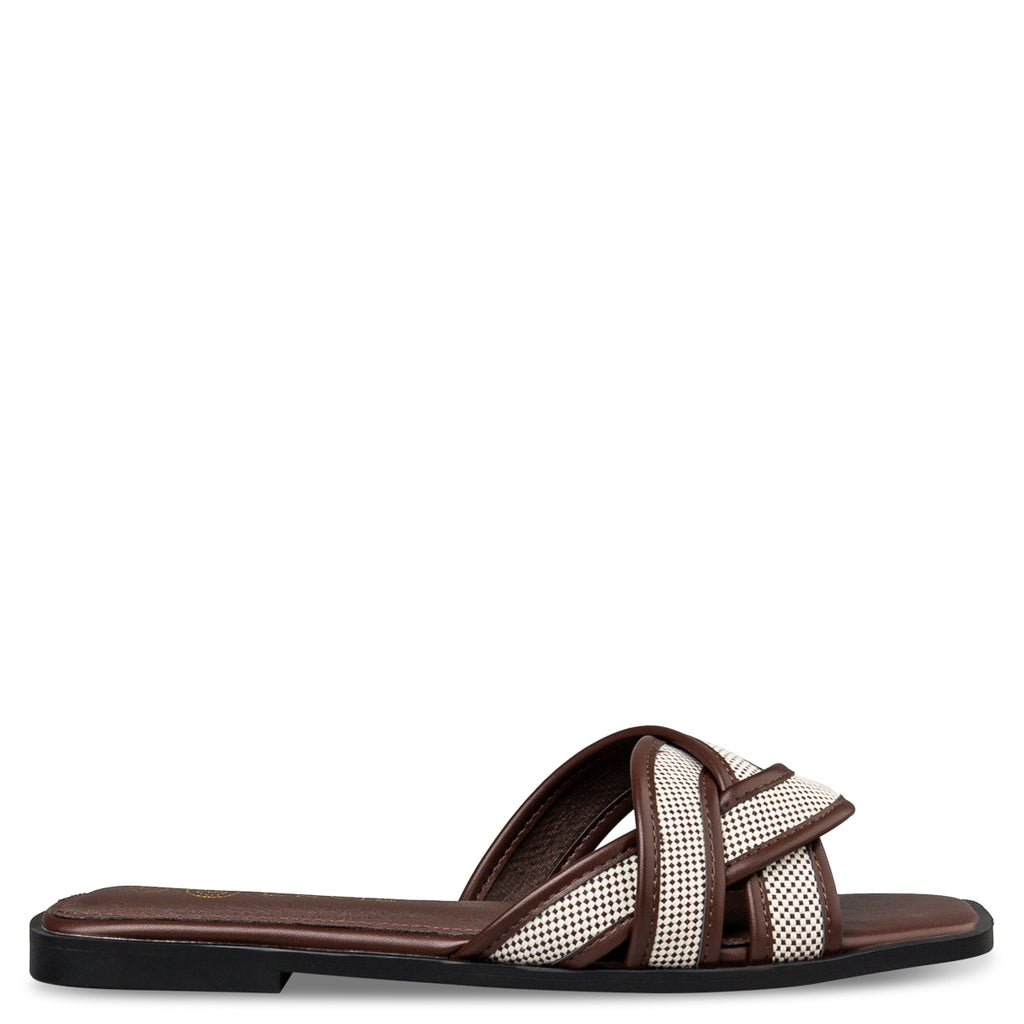 Envie E32-23025 Flat Sandals – Γυναικεία Σανδάλια | Καφέ