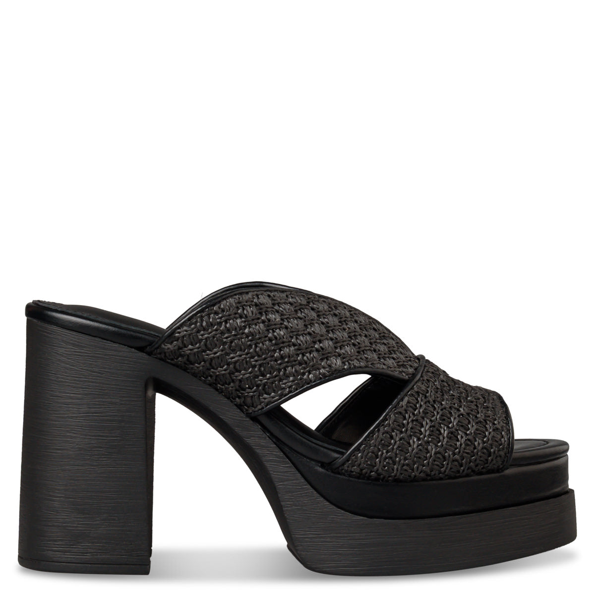 Envie E37-23175 Platform Heel Mules – Γυναικεία Mules με Τακούνι | Μαύρο