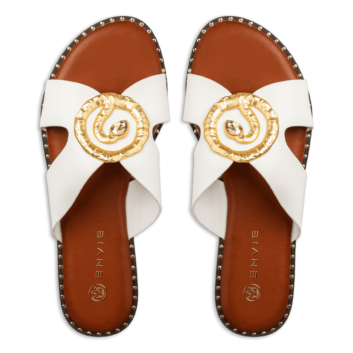 Envie E96-21344 Sandals – Γυναικεία Σανδάλια | Λευκό