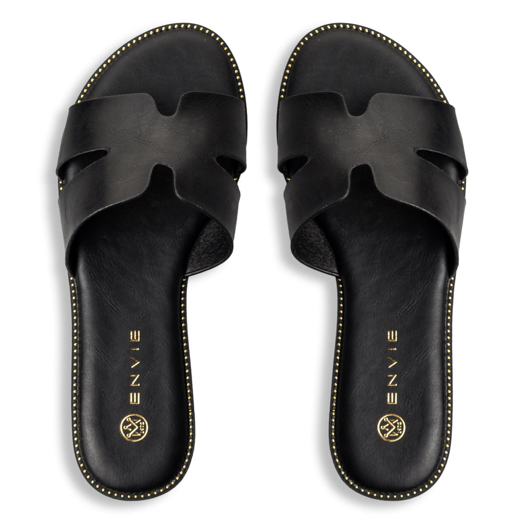 Envie E96-23316 Flatform Sandals – Γυναικεία Πλατφόρμες | Μαύρο