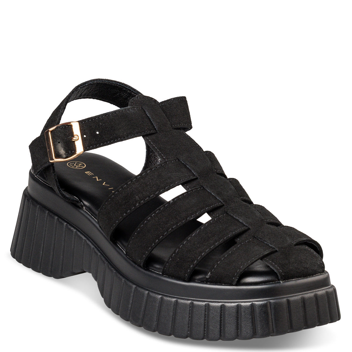 Envie E96-23360 Flatform Sandals – Γυναικεία Πλατφόρμες | Μαύρο