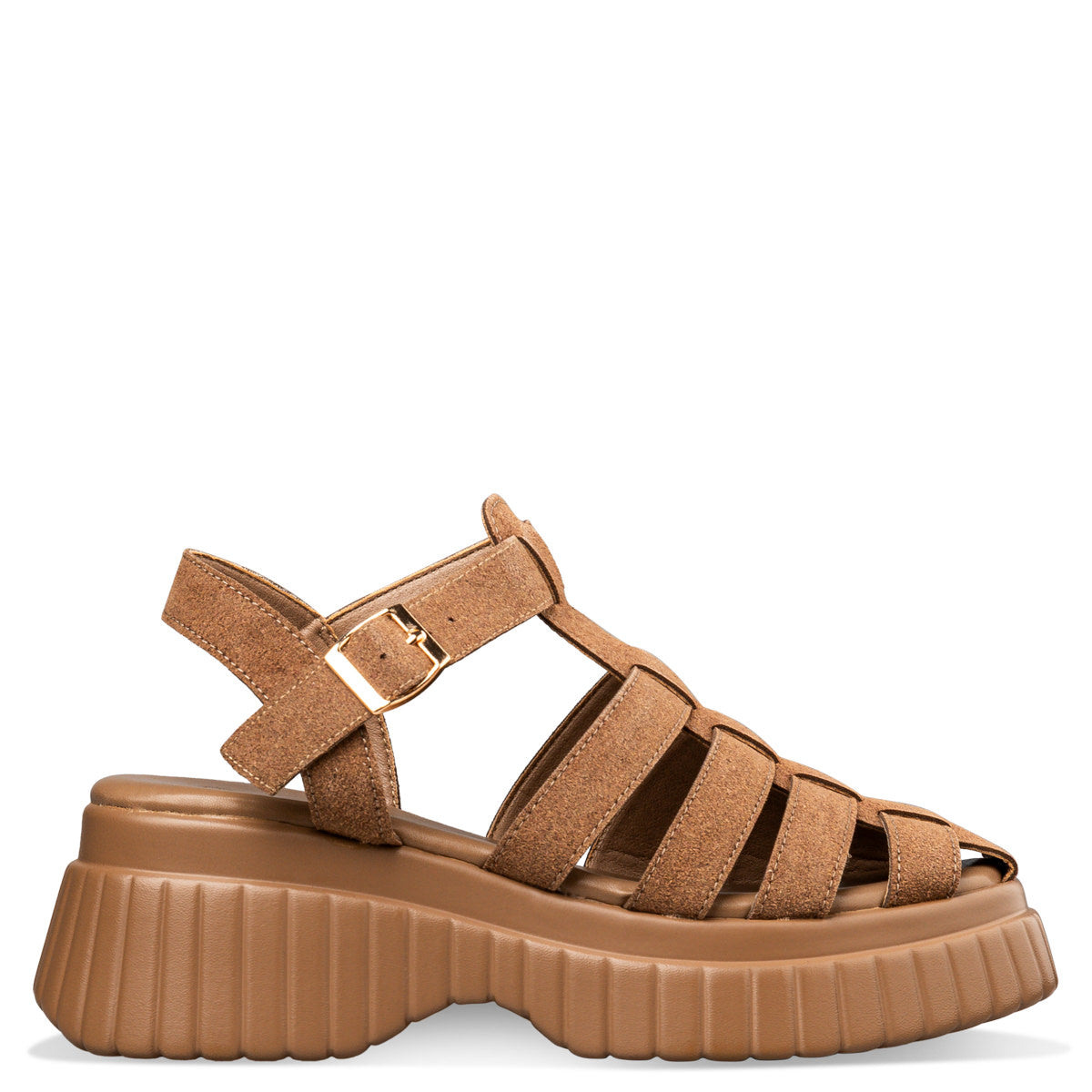 Envie E96-23360 Flatform Sandals – Γυναικεία Πλατφόρμες | Μπεζ