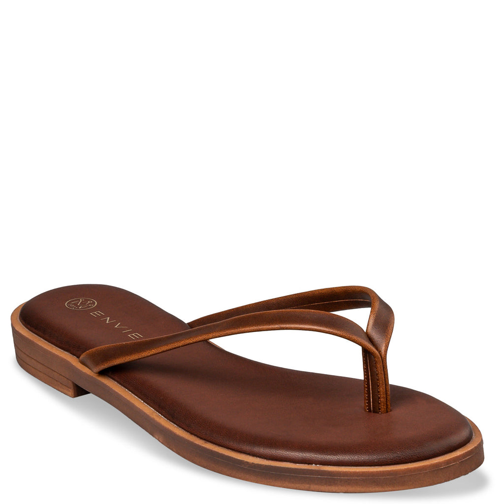 Envie E96-23454 Thong Sandals – Γυναικεία Σανδάλια | Καφέ