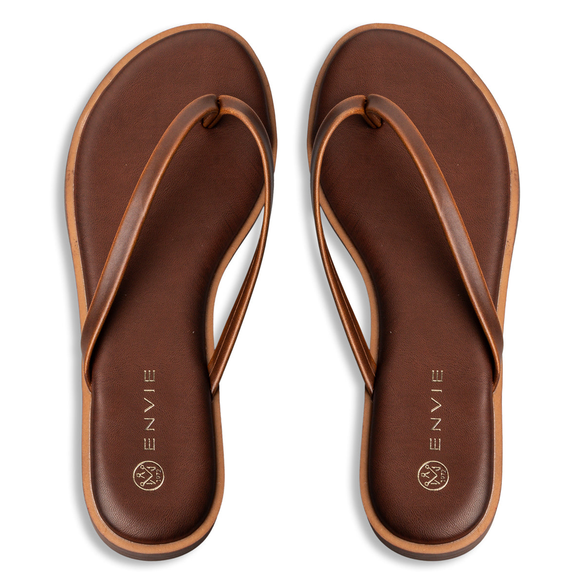 Envie E96-23454 Thong Sandals – Γυναικεία Σανδάλια | Καφέ